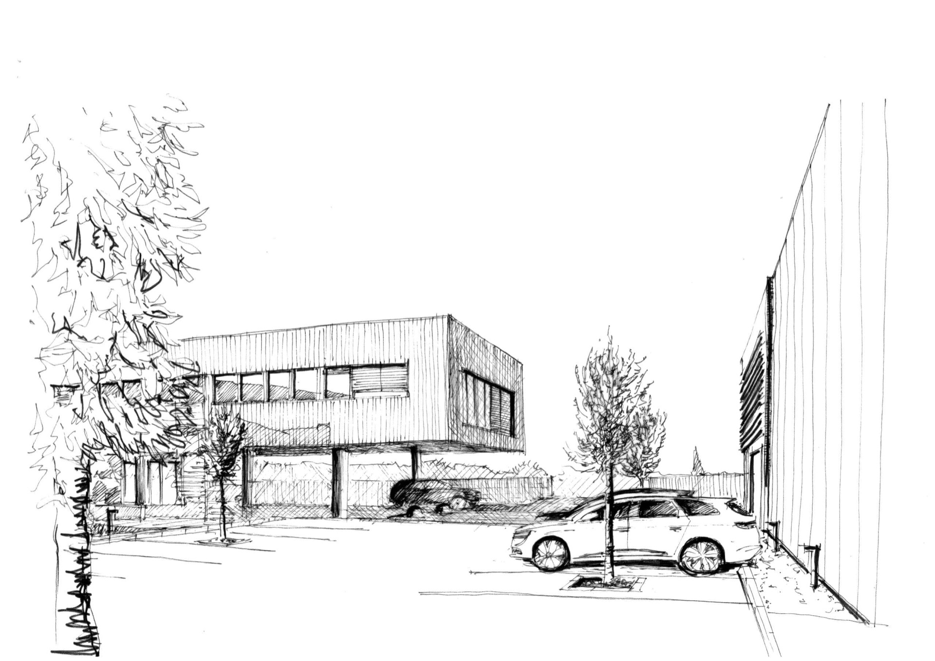 Croquis architectural 2