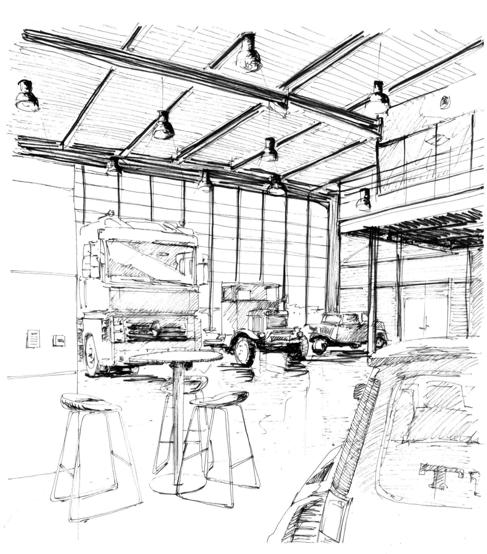 Croquis architectural 4